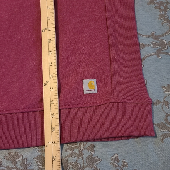 Carhartt Relaxed Fit Midweight Graphic Sweatshirt Beet Red Heather Women's 2X - Picture 8 of 8